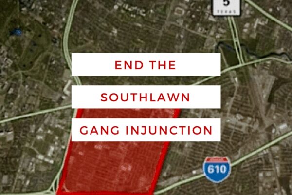 End Southlawn Gang Injunction