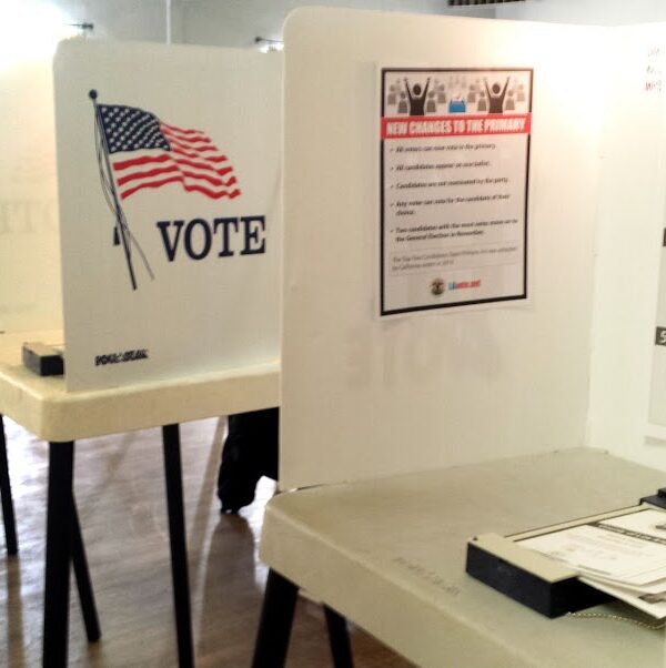 Voting booth stations