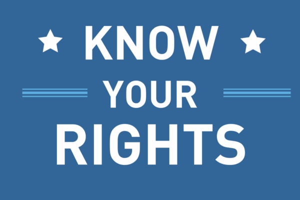 know your rights