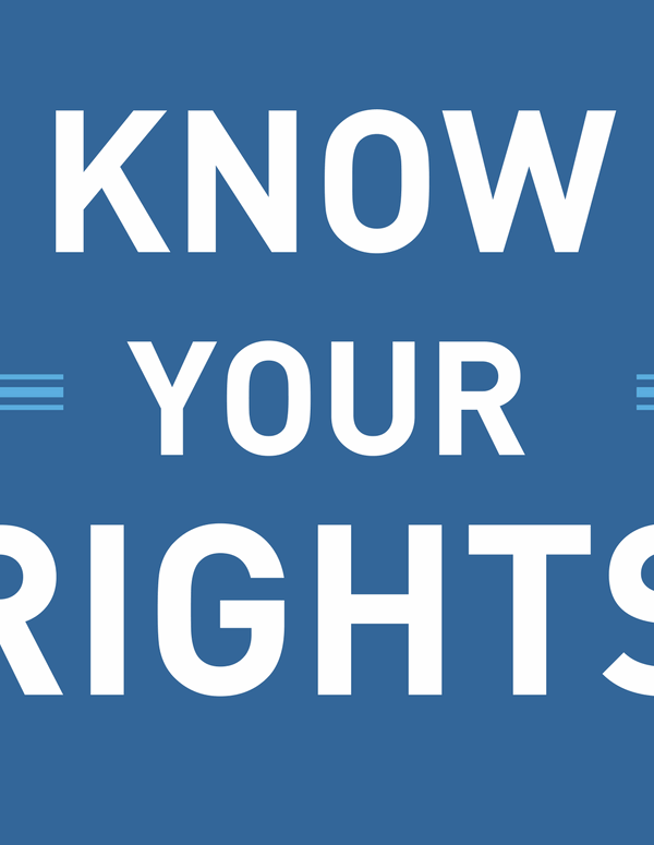know your rights