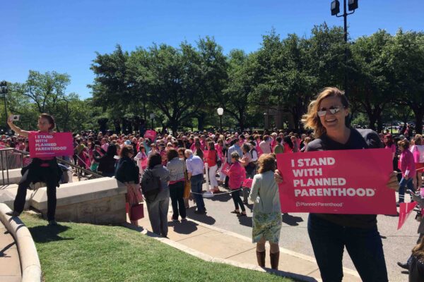 Planned Parenthood rally at the TX Capitol