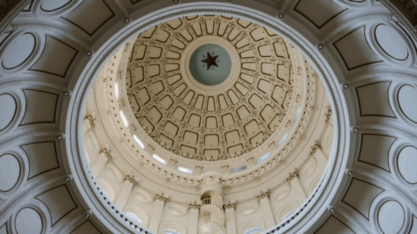 Inside of the Texas Capitol