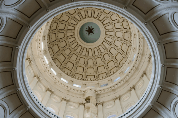 Inside of the Texas Capitol