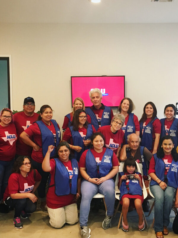 Volunteers in Brownsville