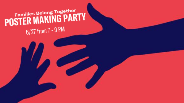 Poster party graphic