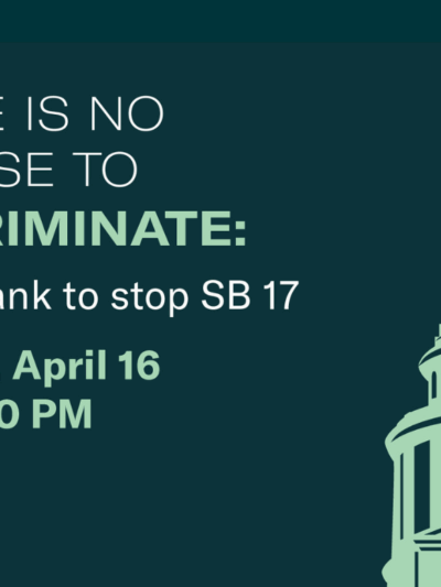 Phone bank to stop Senate Bill 17