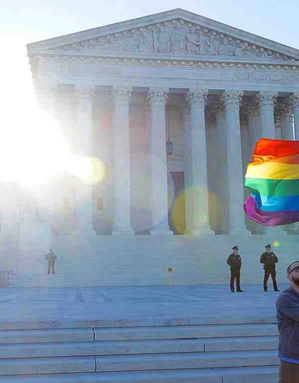 LGBTQ flag supreme court