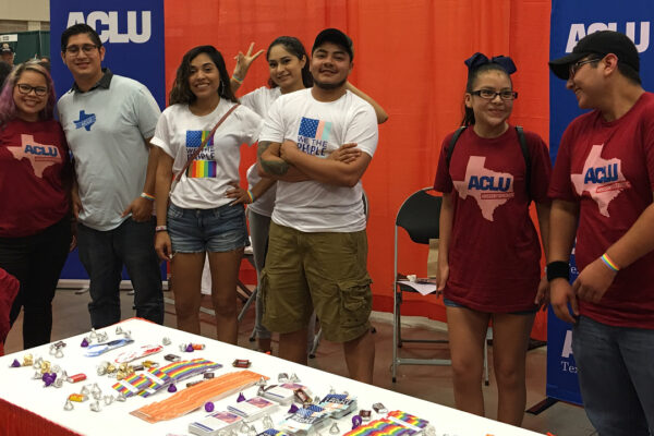 Join the ACLU of Texas at Pride in the Park