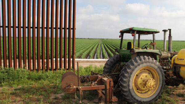 Eastern terminus of the border wall in Cameron County, Texas.  2014.  Scott Nicol.jpg