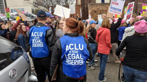 Join us at a legal observer training in Austin, Thursday, February 6