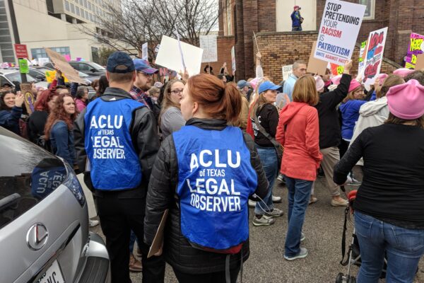 Join us at a legal observer training in Austin, Thursday, February 6
