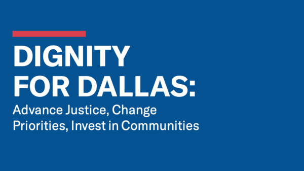Dignity for Dallas report graphic