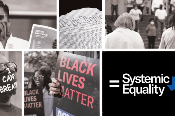 Systemic Equality banner collage