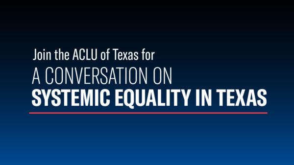 A Conversation on Systemic Equality