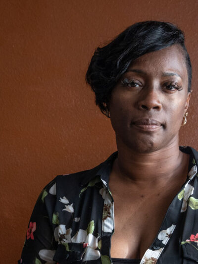 Crystal Mason in her home.