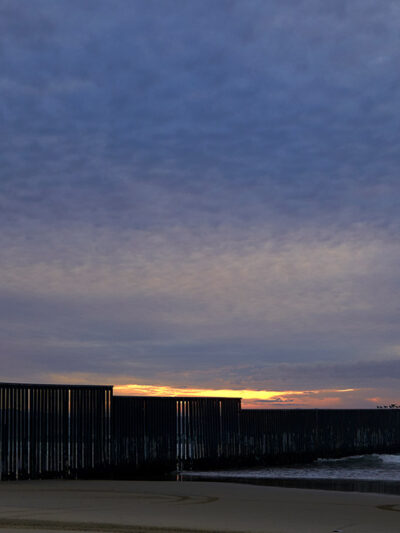 The U.S.-Mexico border.