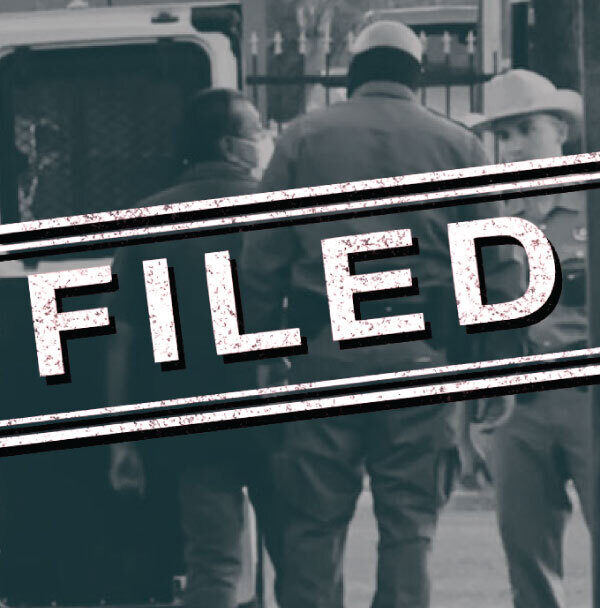 The word filed over Texas law enforcement and Border Patrol agents