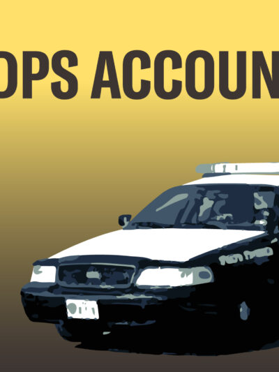 image of a dps officer with the text hold dps accountable over the image