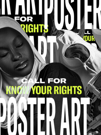 Call for Know Your Rights poster art