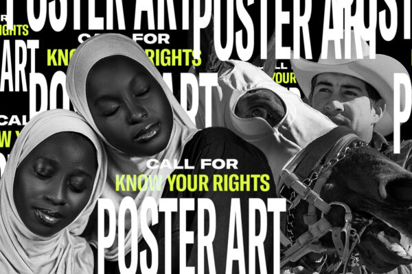 Call for Know Your Rights poster art
