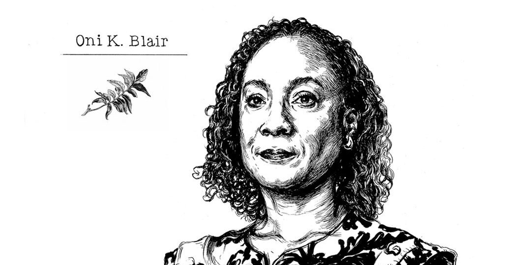 Portrait of Oni Blair by Vincent Valdez