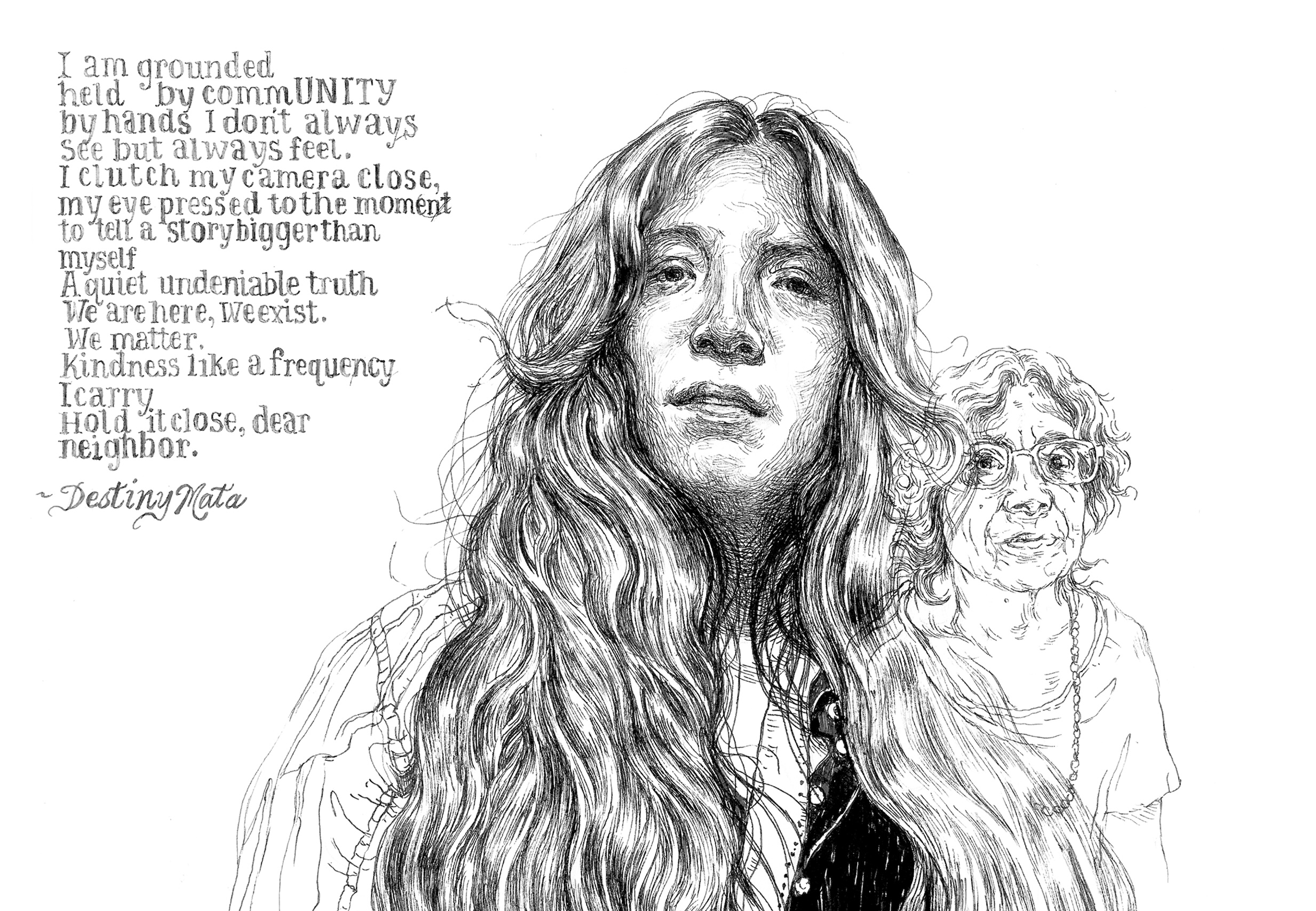 Destiny Mata by Vincent Valdez