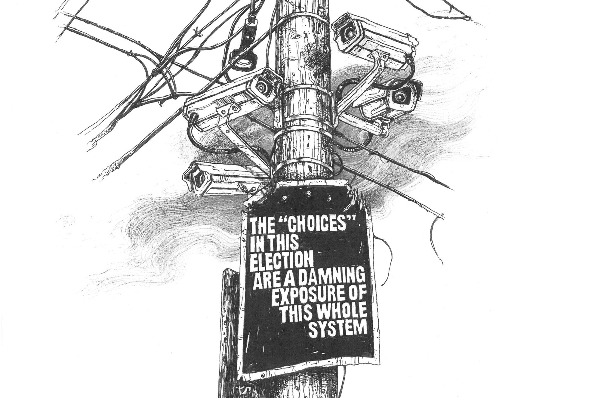 Sunday Morning Telephone Pole