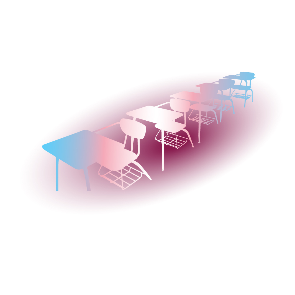 image of classroom chairs