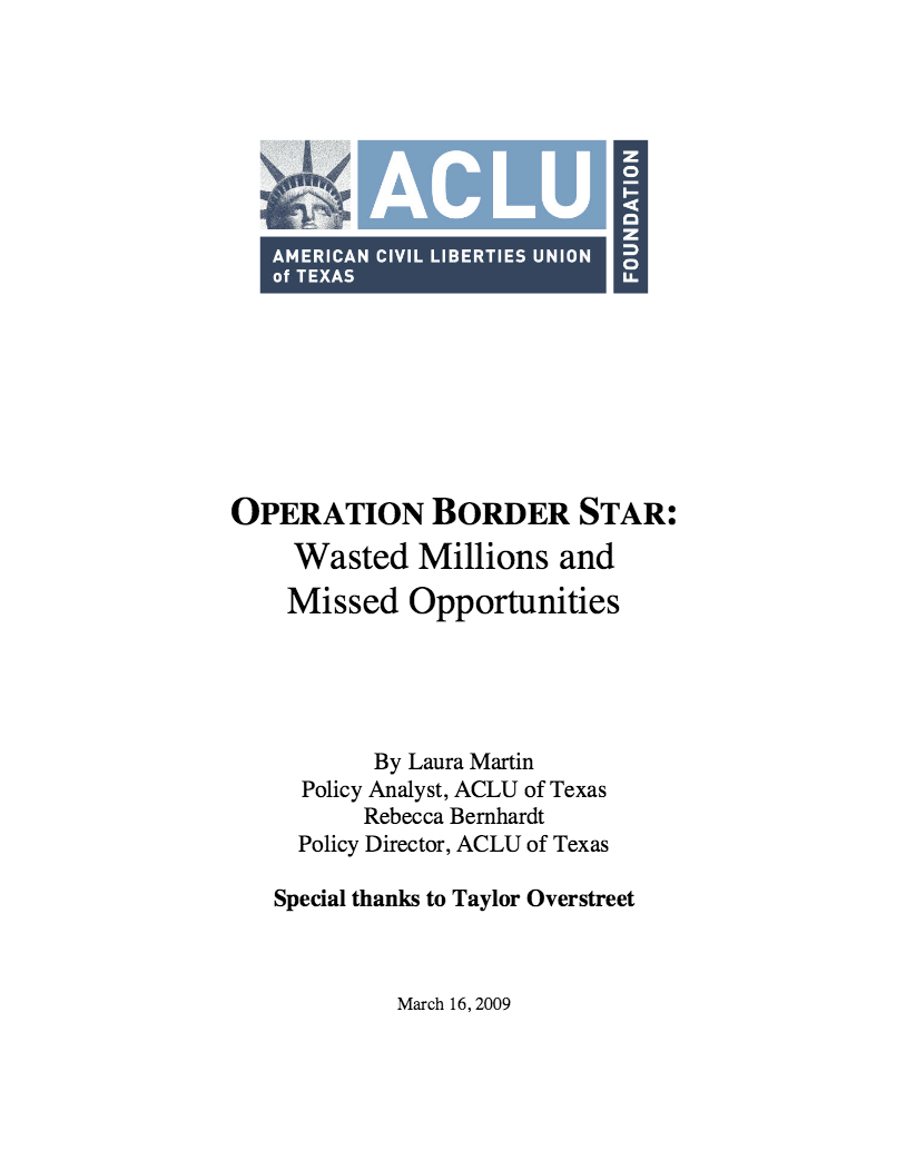 Report cover