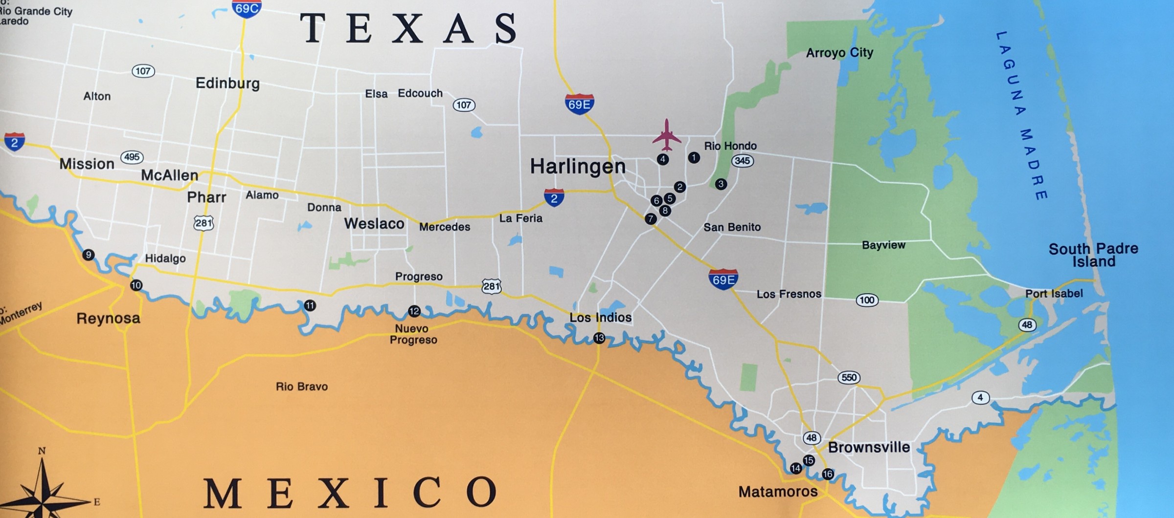 RGV map