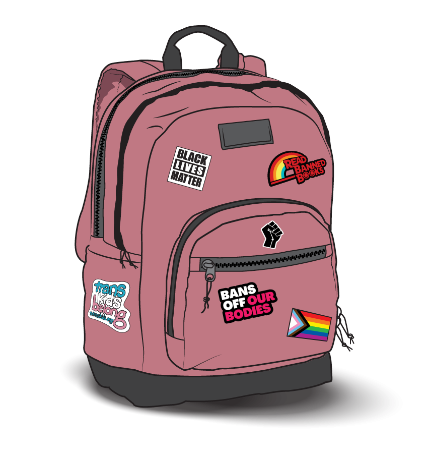 Students' Rights Hub backpack
