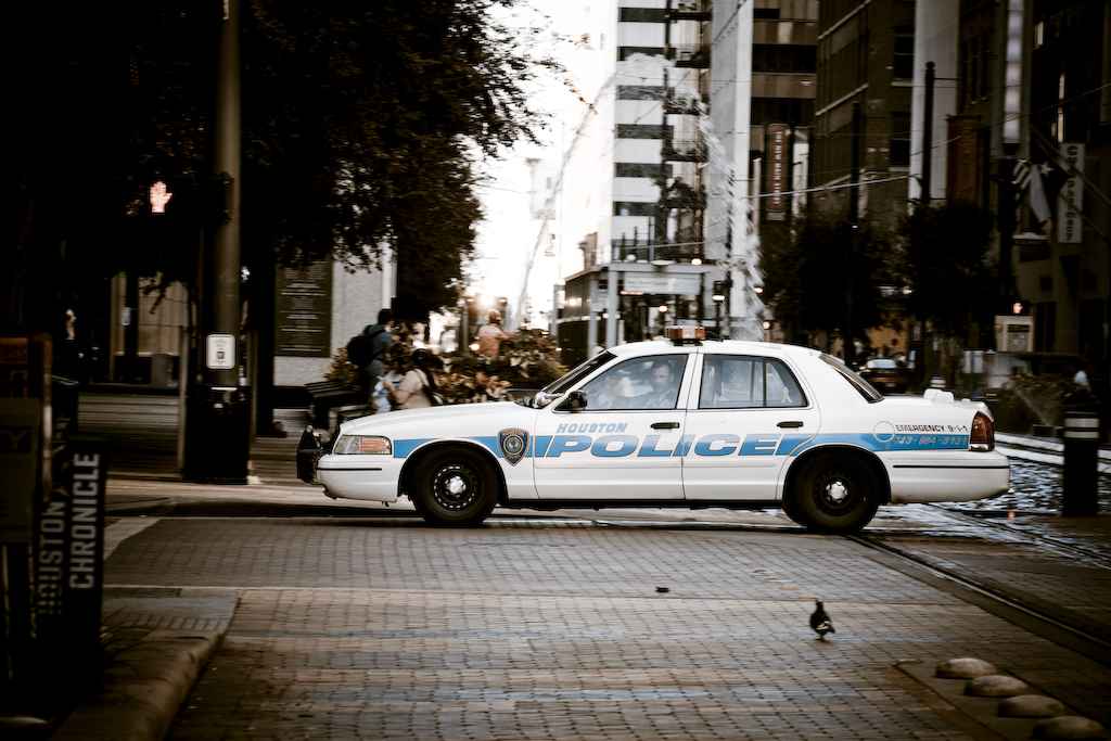 Houston police car