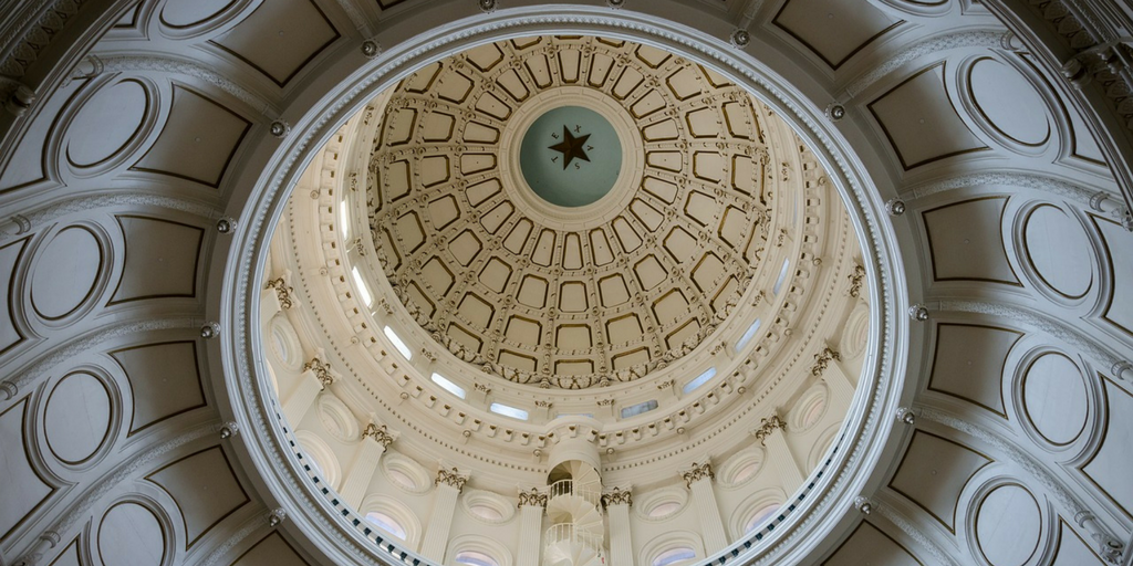 Inside of the Texas Capitol