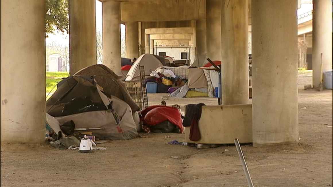 Dallas tent city