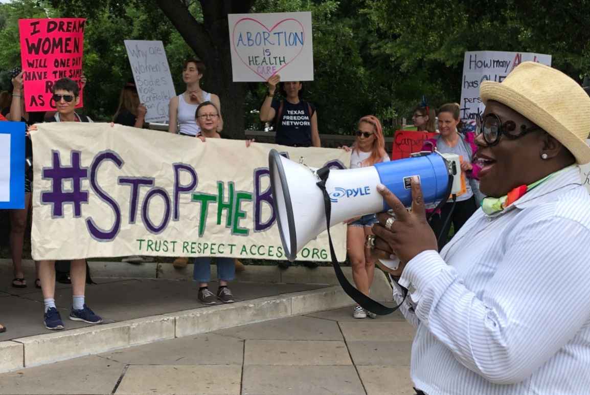 Stop the bans abortion rally Austin