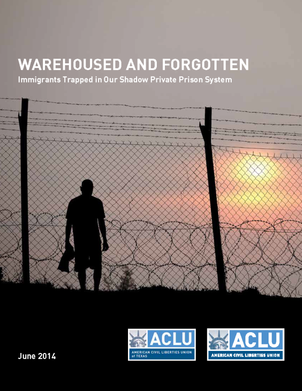 Warehoused and Forgotten report cover