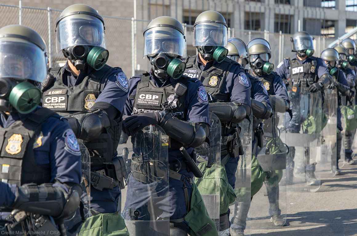 CBP Riot Gear