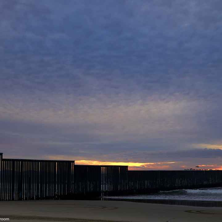 The U.S.-Mexico border.