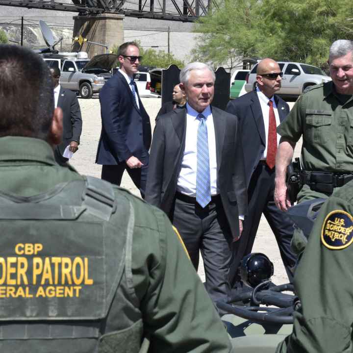 Jeff Sessions in El Paso