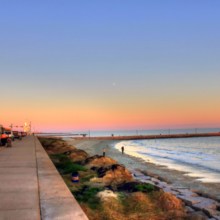 Coast of Galveston, Texas