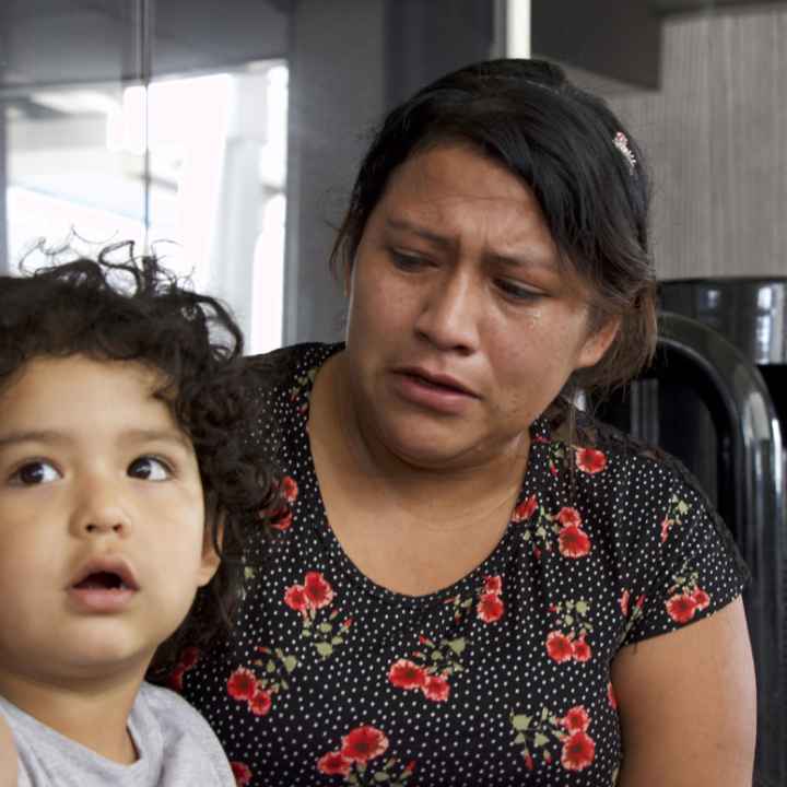 Reyes-Mejia mother and son