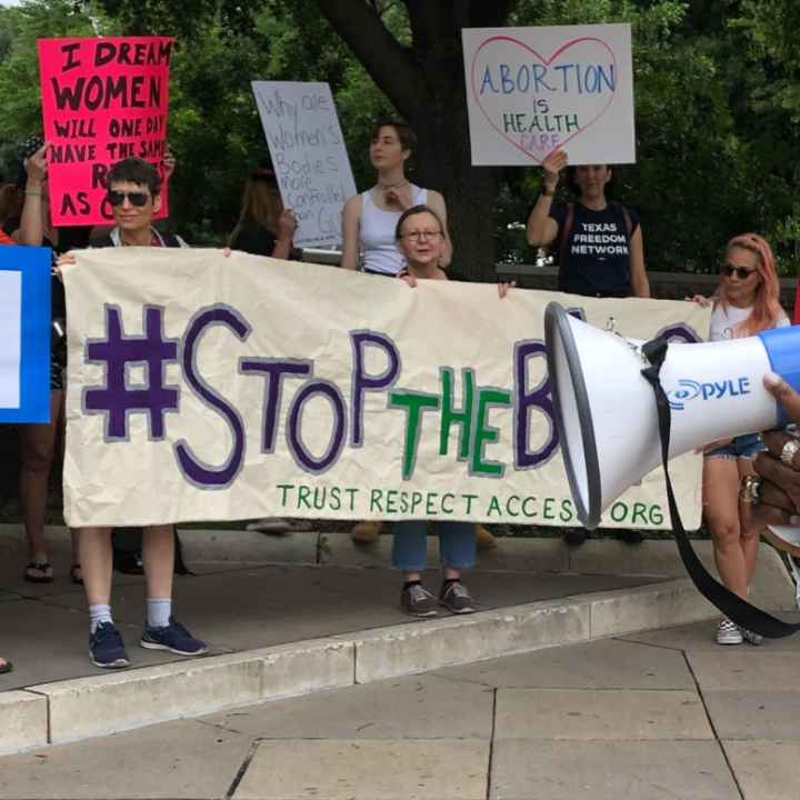 Stop the bans abortion rally Austin
