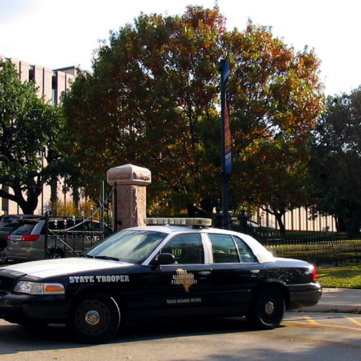 Texas State Trooper Vehicle